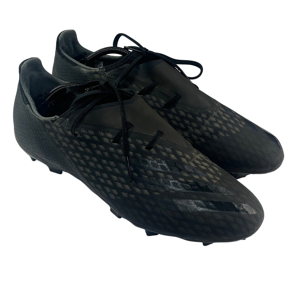 Adidas X Ghosted.2 FG Soccer‎ Cleats Mens 13 Black EH2834 Athletic Lightweight